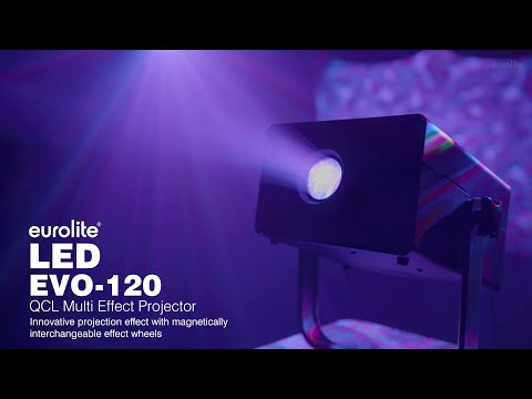 EUROLITE Proyector LED EVO-120 QCL Multi Effect