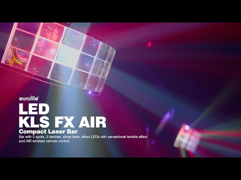 EUROLITE LED KLS Barra láser FX AIR