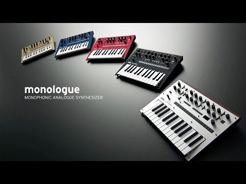 Korg Monologue Synthesizer (Plata)