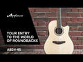 Applause AB24II CS guitarra electroacústica AB24-4S, Natural Satin
