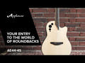 Applause AE44II guitarra electroacústica AE44-4S, Natural Satin