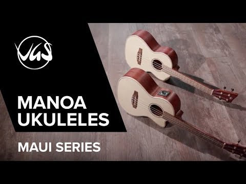 GEWA Ukeleles de concierto Manoa Maui - E-A Concert (Sapelli mate)