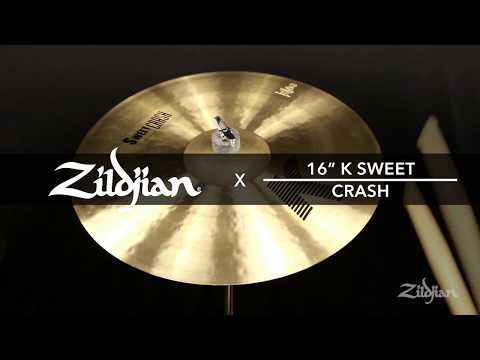 Zildjian 16" K Sweet Platillo crash