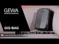 GEWA Bolsa para clarinete Gig-Bag Space Bag - Titanium