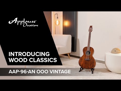 Applause Wood Classics AAP96-AN OOO guitarra western, Vintage Matt