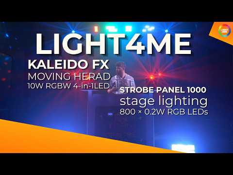 LIGHT4ME KALEIDO moving head iluminación FX sc