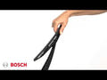 BOSCH Escobilla limpiaparabrisas trasero h230