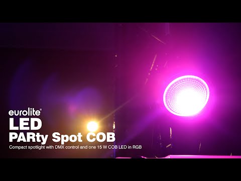 EUROLITE LED PARty foco COB