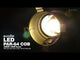 Eurolite LED PAR-64 Lámpara COB 3000K Zoom (100W)