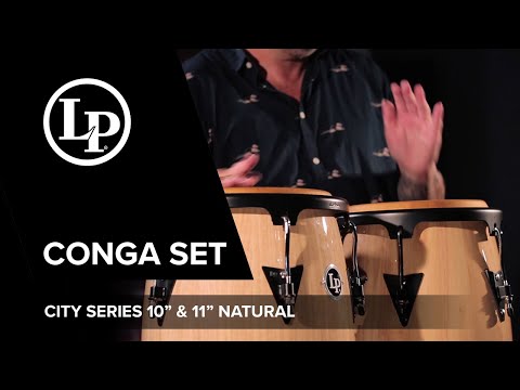Latin Percussion Set de Congas Aspire - 10" y 11" (LPA646-AW)