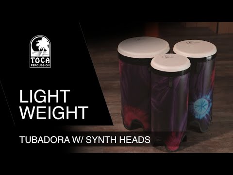 Toca Tubadora Freestyle II - 10" x 24" Woodstock Purple (TSSTB-10WP-FT)