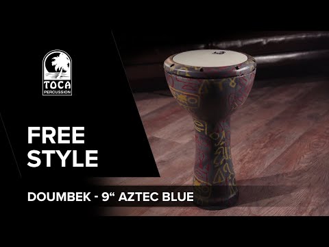 Toca Doumbek Freestyle - Azul azteca (SFMTDK-9AB)