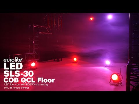 EUROLITE LED SLS-30 COB QCL Foco de suelo