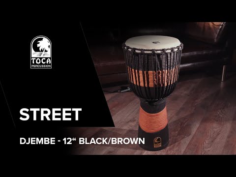 Toca Djembé Street Series - 10", Altura: 20" (51cm) (TSSDJ-MB)