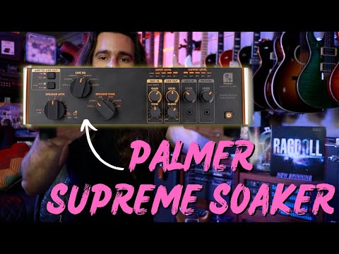 Palmer SUPREME SOAKER - Hub analógico de amplificador de válvulas dinámico
