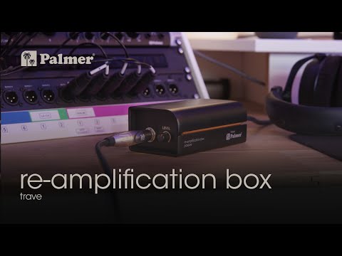 Palmer RIVER trave - caja pasiva de re-amp para corrección