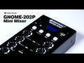 OMNITRONIC GNOME-202P Mini mezclador negro
