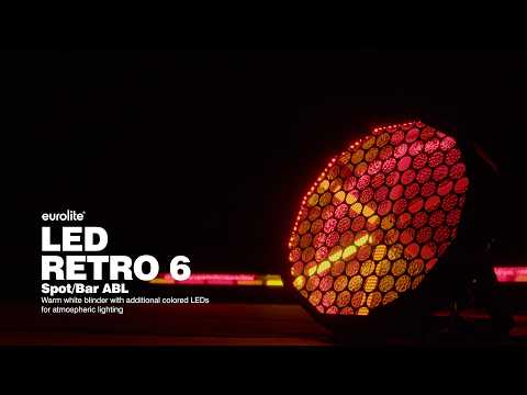 EUROLITE LED RETRO 6 Barra ABL