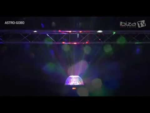 Ibiza Astro Gobo Efecto con DMX