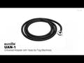 EUROLITE UAN-1 Adaptador universal con manguera para máquinas de humo