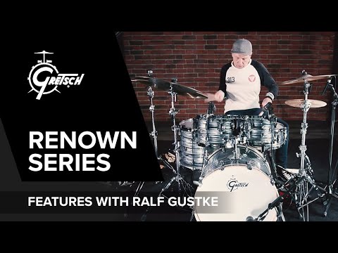 Gretsch Renown Maple 4-delt shell set 22", Satin Tobacco Burst