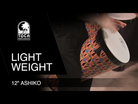 Toca Ashiko encajable Freestyle II - Tela Kente (TSSNA-12K-FP)