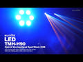 EUROLITE LED TMH-H90 Hybrid Cabezas Móviles Spot/Wash COB