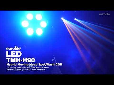 EUROLITE LED TMH-H90 Hybrid Cabezas Móviles Spot/Wash COB