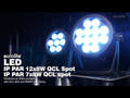 EUROLITE LED IP PAR Lámpara QCL Spot (12x8W)