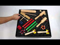 Percusión para niños con 12 piezas