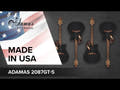 Adamas Guitarras electroacústicas 2087GT Deep Contour Cutaway - Black (2087GT-5-G)