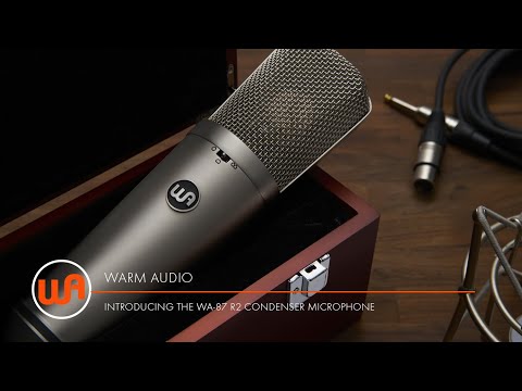 Warm Audio WA-87JR-Esencial de estudio Níquel