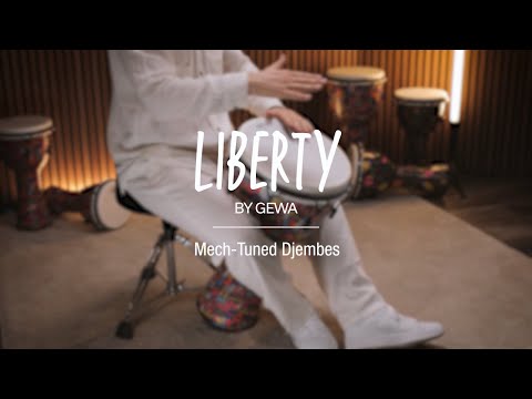 GEWA Djembé Liberty Series afinado mecánicamente - 8" Batik