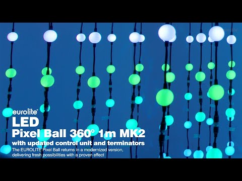 EUROLITE LED Bola de píxeles 360° 1m MK2
