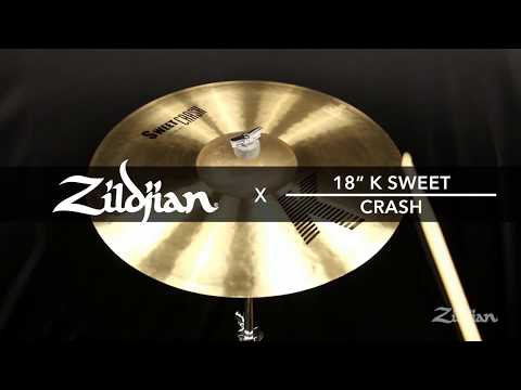 Zildjian 18" K Sweet Platillo crash