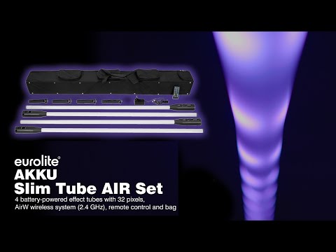 EUROLITE AKKU Slim Tube AIR Conjunto