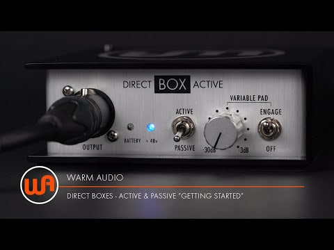 Caja DI estéreo pasiva Warm Audio WA-DI-P2