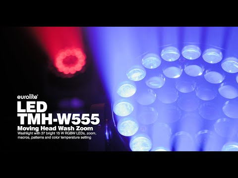 EUROLITE LED TMH-W555 Cabezas Móviles Wash Zoom