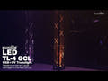 EUROLITE LED TL-4 QCL RGB+UV Luz de truss