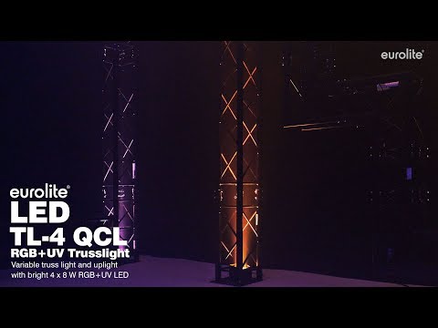 EUROLITE LED TL-4 QCL RGB+UV Luz de truss