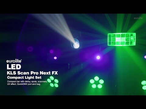 EUROLITE LED KLS Scan Pro Next FX Compact Set de iluminación