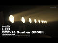 EUROLITE LED STP-10 Sunbar 3200K 10x5W Barra de Light 6°