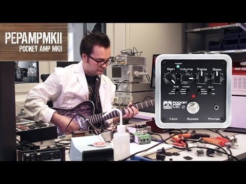 Palmer POCKET AMP MK 2 - Preamplificador de guitarra portátil