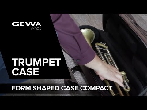 GEWA Estuche moldeado para trompetas Compact - Exterior negro
