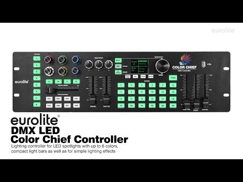 EUROLITE Controlador de color LED DMX