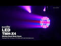 Cabezas Móviles EUROLITE LED TMH-X4 Wash Zoom