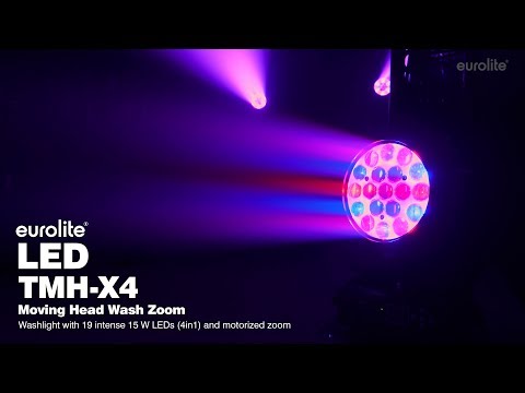Cabezas Móviles EUROLITE LED TMH-X4 Wash Zoom