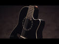 Ovation Guitarras electroacústica Standard Balladeer Deep Contour Cutaway de 12 cuerdas - Black (2751AX-5-G)