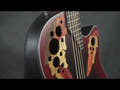 Ovation Guitarras electroacústicas Celebrity Elite Mid Cutaway - Ruby Red (CE44-RR-G)