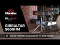 Trono para batería Gibraltar 9000 Series - 9608HM